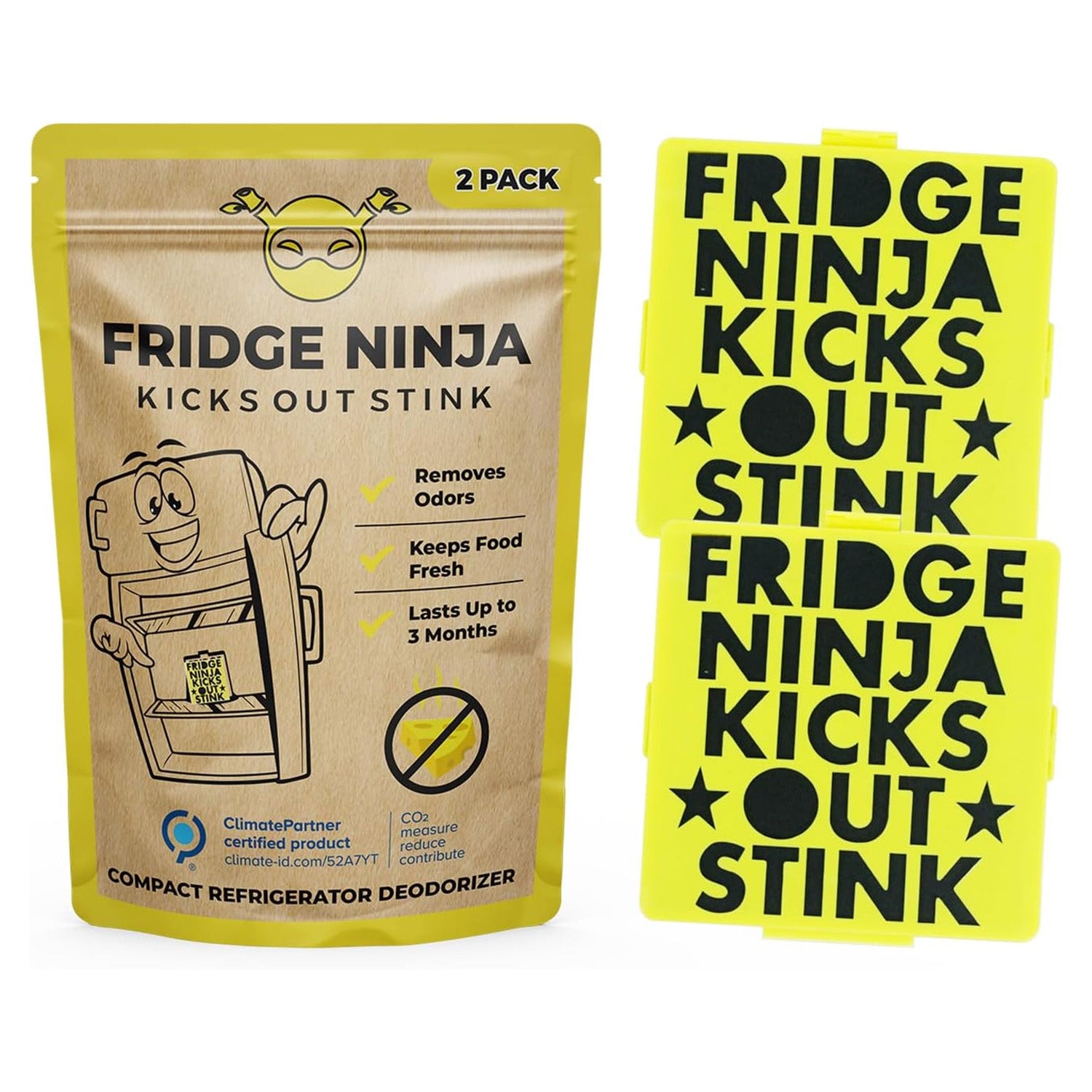 Fridge Ninja Kicks out Stink